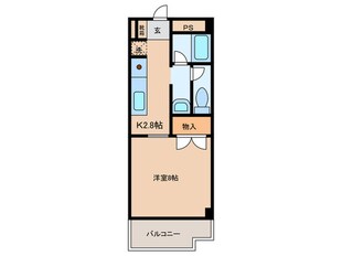 プラスパ Ｍの物件間取画像